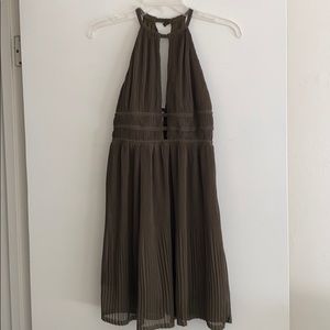 H&M Olive Green Dress